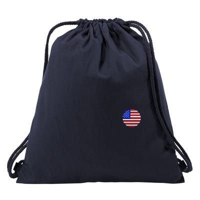USA Emblem Drawstring Bag