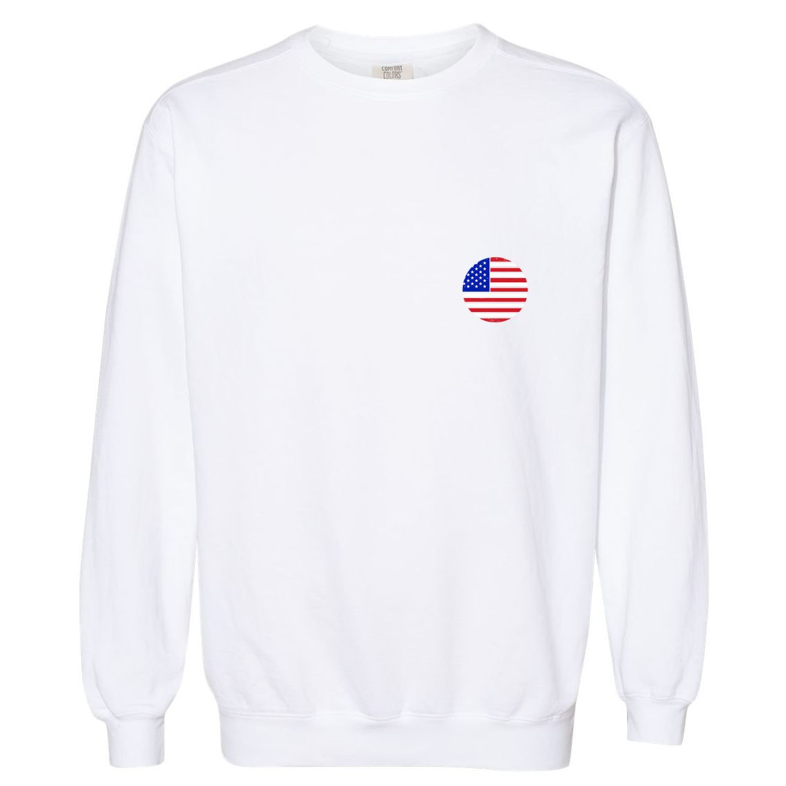 USA Emblem Garment-Dyed Sweatshirt