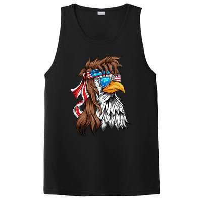 Usa Eagle Us Flag Bandana America National Day Gift PosiCharge Competitor Tank