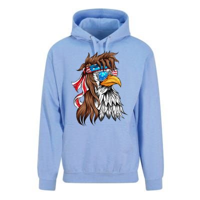 Usa Eagle Us Flag Bandana America National Day Gift Unisex Surf Hoodie