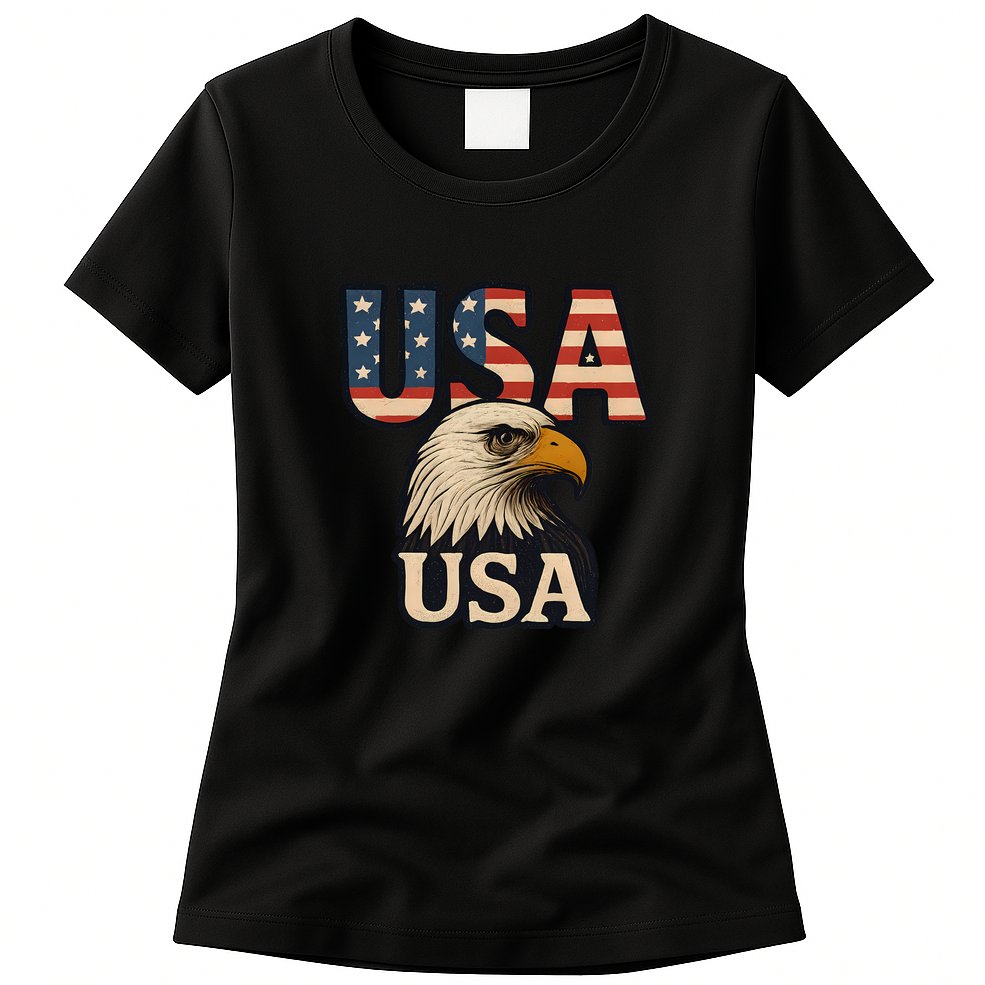 USA Eagle Womens T-Shirt