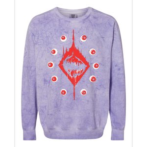 Ultrakill Eyeballs Colorblast Crewneck Sweatshirt