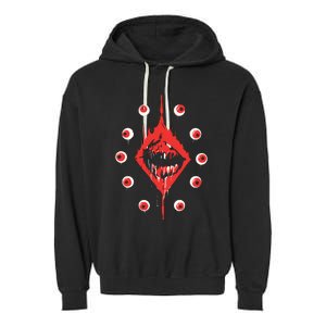 Ultrakill Eyeballs Garment-Dyed Fleece Hoodie