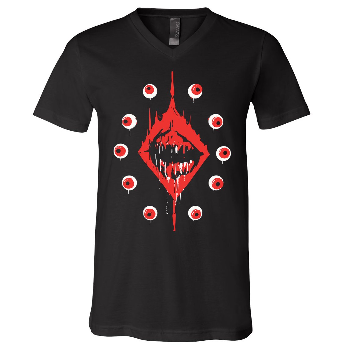 Ultrakill Eyeballs V-Neck T-Shirt