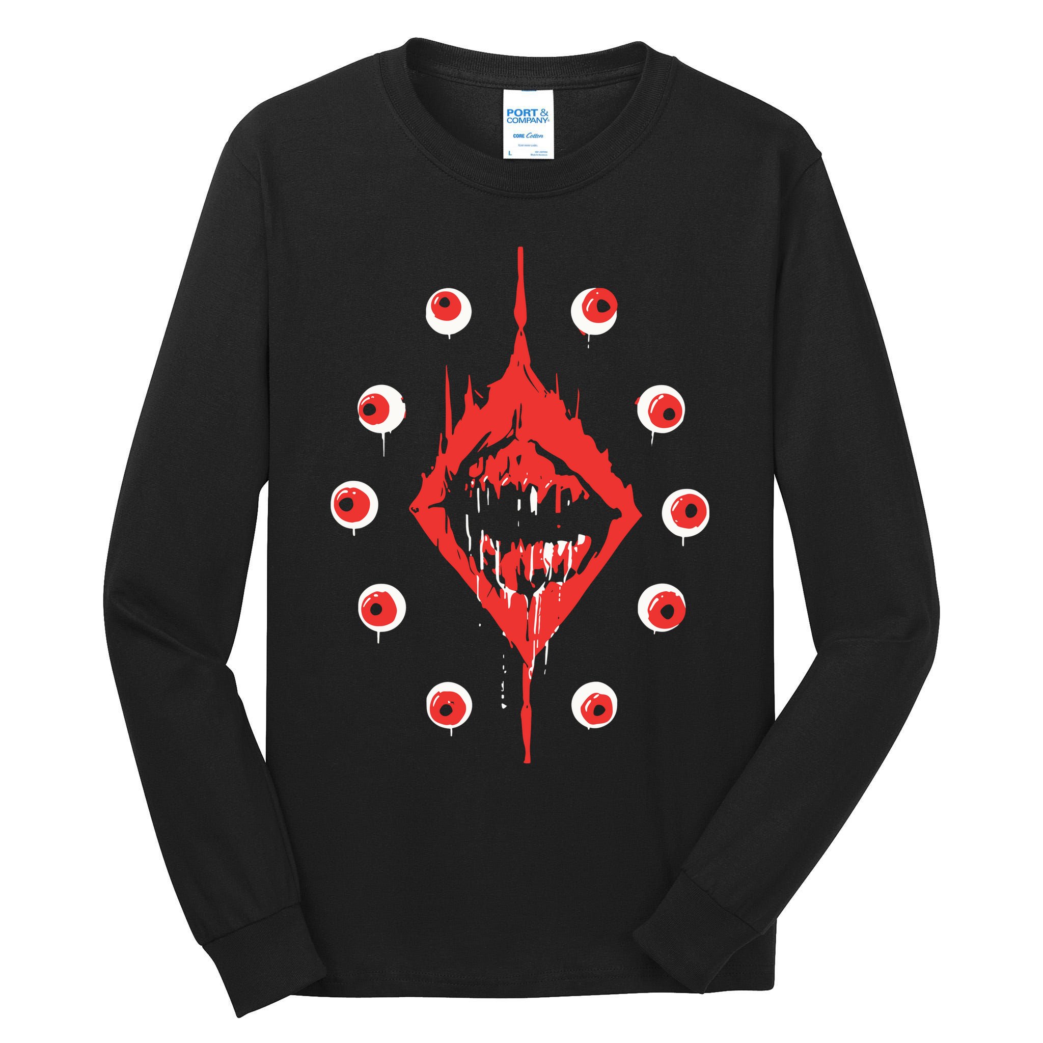 Ultrakill Eyeballs Tall Long Sleeve T-Shirt