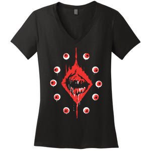 Ultrakill Eyeballs Women's V-Neck T-Shirt