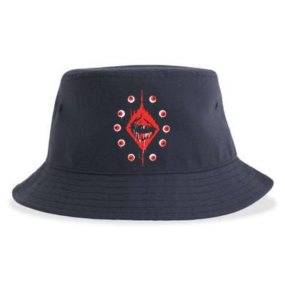 Ultrakill Eyeballs Sustainable Bucket Hat
