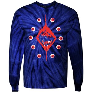 Ultrakill Eyeballs Tie-Dye Long Sleeve Shirt