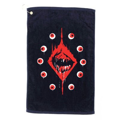 Ultrakill Eyeballs Golf Towel