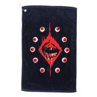 Ultrakill Eyeballs Golf Towel