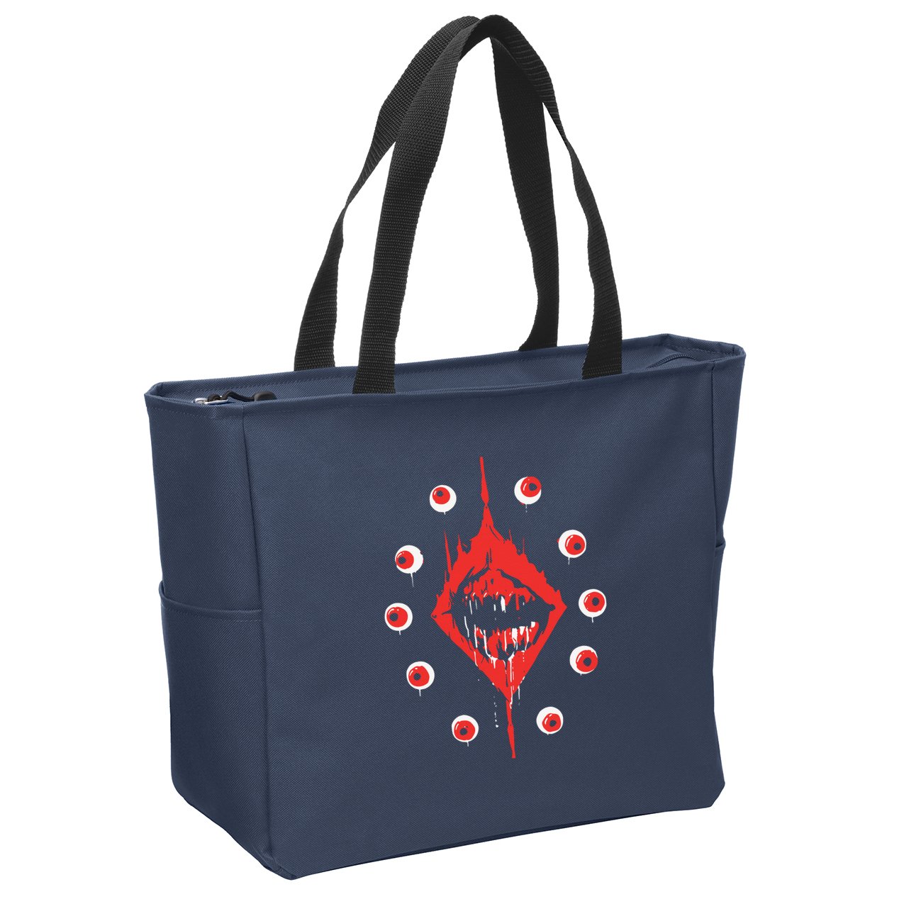 Ultrakill Eyeballs Zip Tote Bag