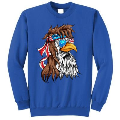 Usa Eagle Us Flag Bandana America National Day Gift Sweatshirt