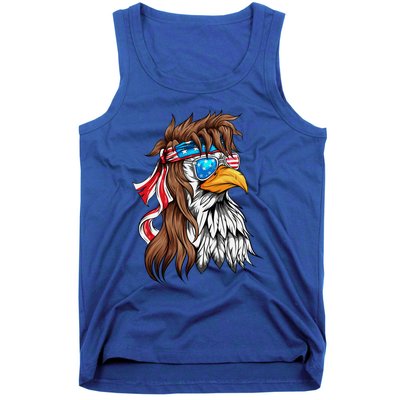 Usa Eagle Us Flag Bandana America National Day Gift Tank Top