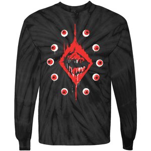 Ultrakill Eyeballs Tie-Dye Long Sleeve Shirt