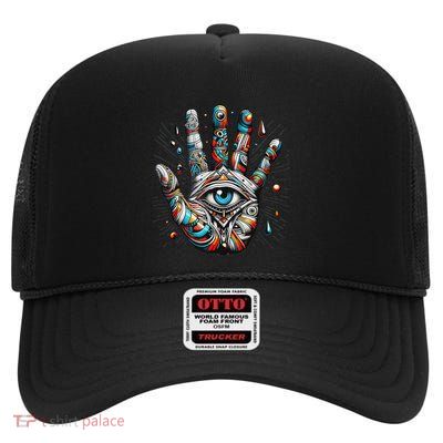 Urban Eyecon High Crown Mesh Back Trucker Hat