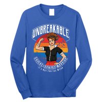 Unbreakable Eds Warrior Vintage Sunset Cute Gift Long Sleeve Shirt