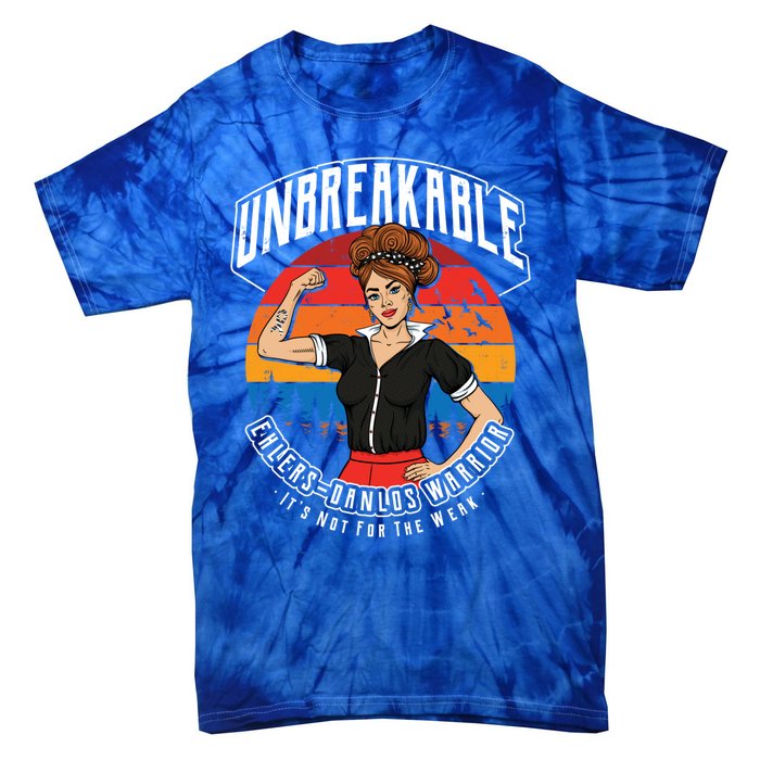 Unbreakable Eds Warrior Vintage Sunset Cute Gift Tie-Dye T-Shirt