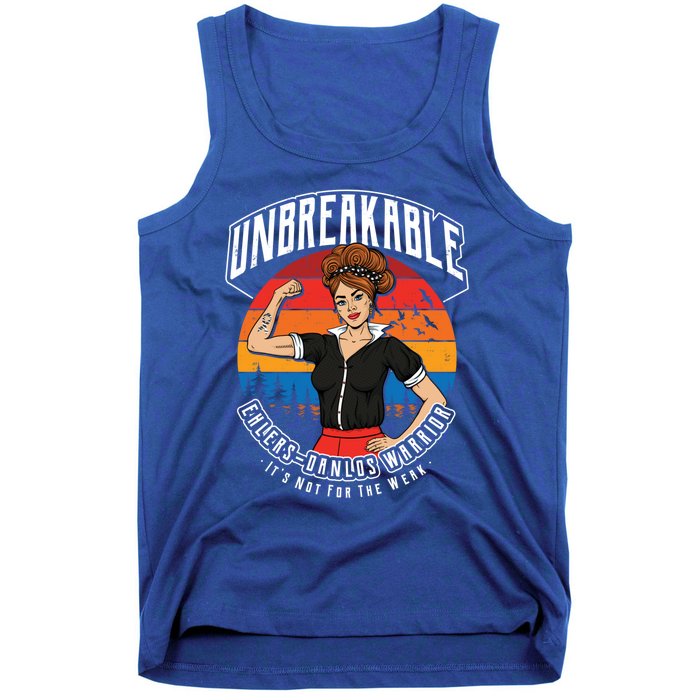 Unbreakable Eds Warrior Vintage Sunset Cute Gift Tank Top