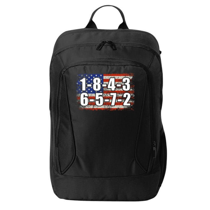 Usa Flag 18436572 Firing Order Small Block Engine V8 Block City Backpack