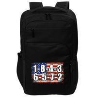 Usa Flag 18436572 Firing Order Small Block Engine V8 Block Impact Tech Backpack