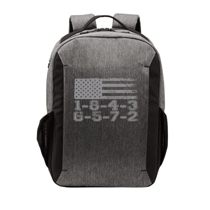 Usa Flag 18436572 Firing Order Block Engine V8 Block Vector Backpack