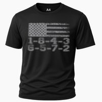 Usa Flag 18436572 Firing Order Small Block Engine Gift Cooling Performance Crew T-Shirt