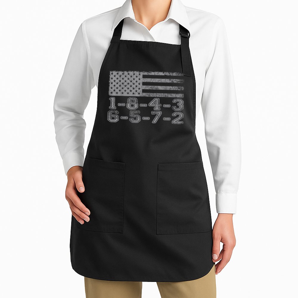 Usa Flag 18436572 Firing Order Small Block Engine Gift Apron