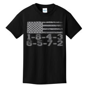 Usa Flag 18436572 Firing Order Small Block Engine Gift Kids T-Shirt