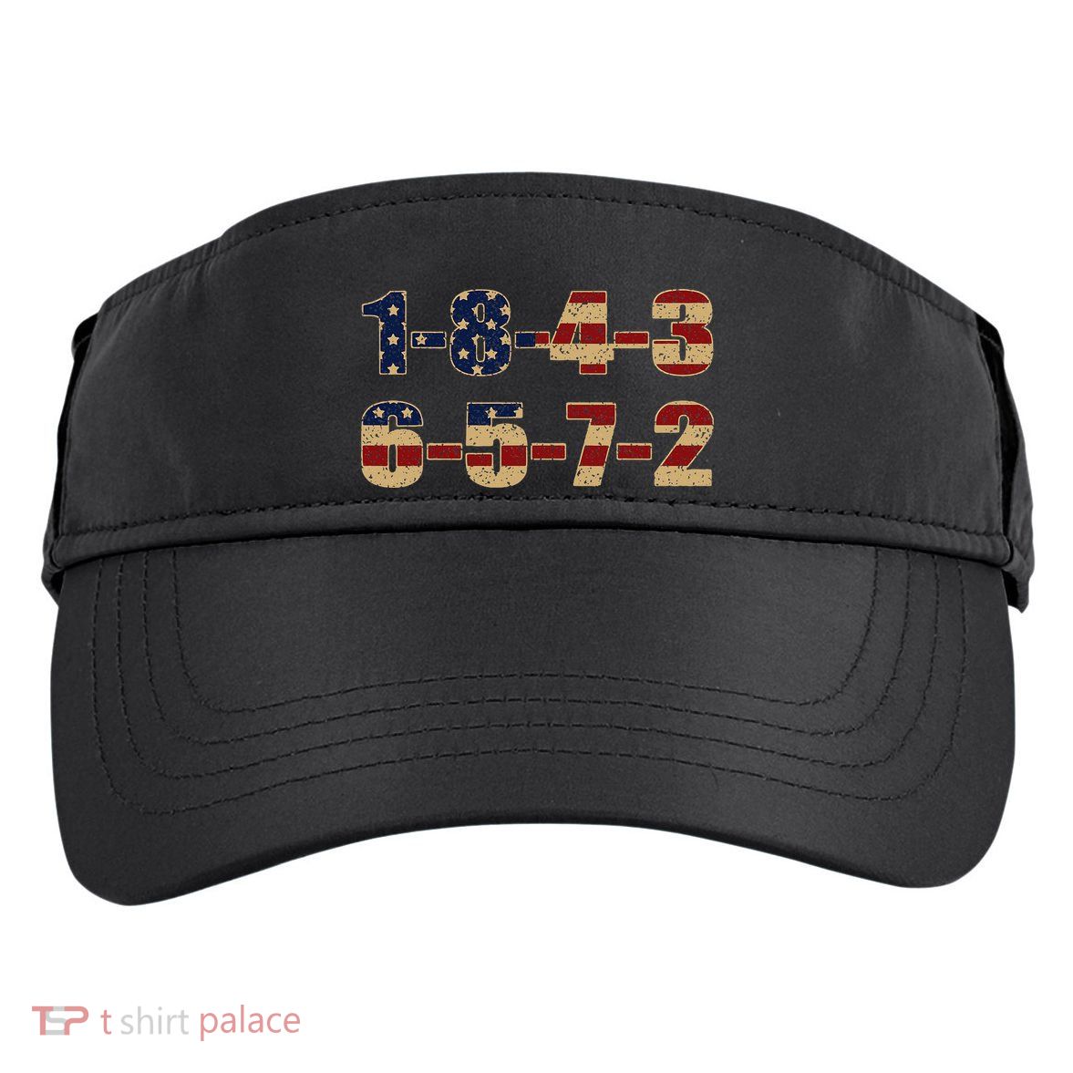 USA Flag 18436572 Firing Order Small Block Adult Drive Performance Visor