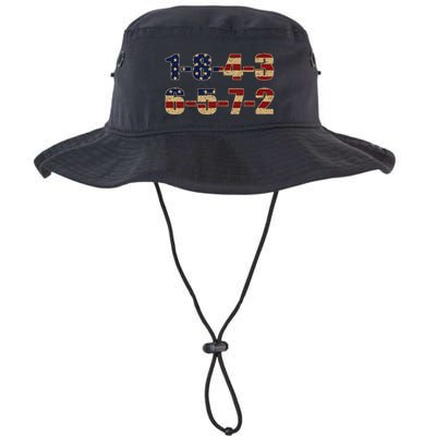 USA Flag 18436572 Firing Order Small Block Bucket Hat