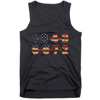USA Flag 18436572 Firing Order Small Block Tank Top