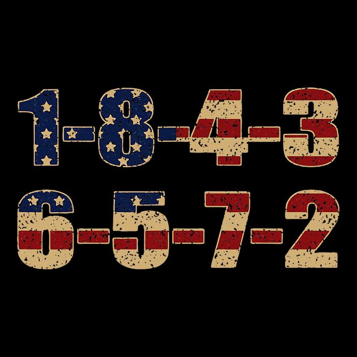 USA Flag 18436572 Firing Order Small Block Cropped Pullover Crew