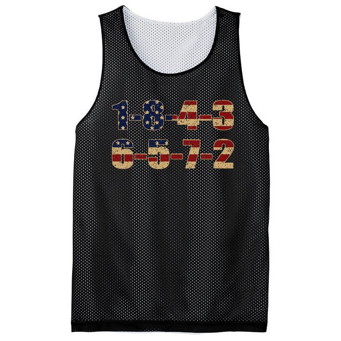 Usa Flag 18436572 Firing Order Small Block Engine V8 Block Mesh Reversible Basketball Jersey Tank