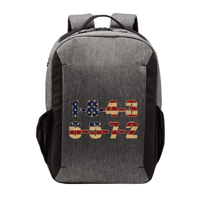Usa Flag 18436572 Firing Order Small Block Engine V8 Block Vector Backpack