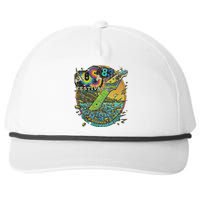 Us Festival 1983 Colorful Rainbow Music Fest Us 70s Snapback Five-Panel Rope Hat