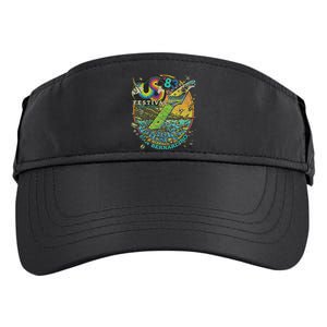 Us Festival 1983 Colorful Rainbow Music Fest Us 70s Adult Drive Performance Visor