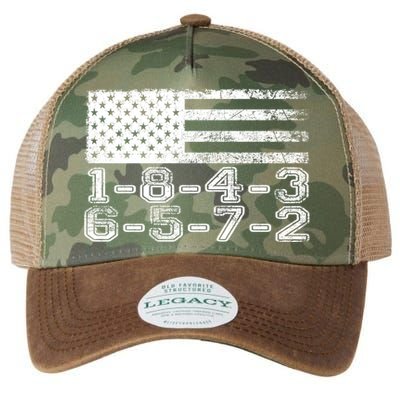 Usa Flag 18436572 Firing Order Small Block Engine V8 Block Gift Legacy Tie Dye Trucker Hat