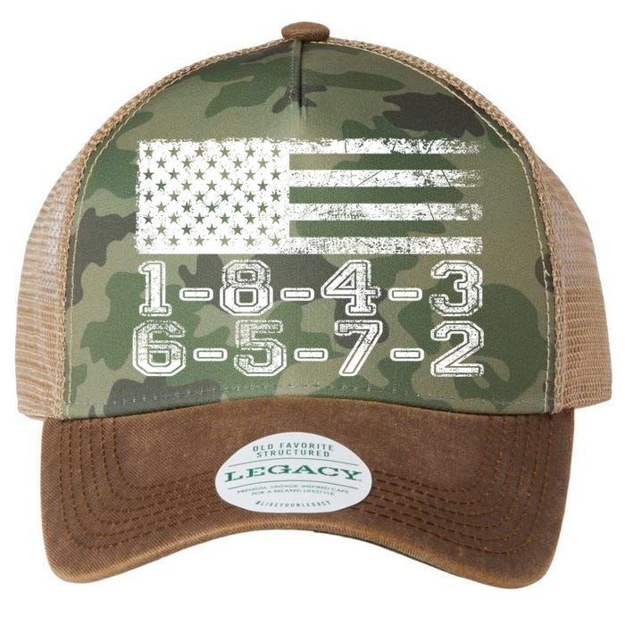 Usa Flag 18436572 Firing Order Small Block Engine V8 Block Gift Legacy Tie Dye Trucker Hat