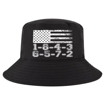 Usa Flag 18436572 Firing Order Small Block Engine V8 Block Gift Cool Comfort Performance Bucket Hat