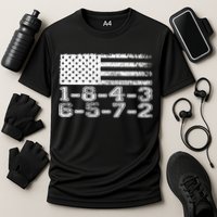 Usa Flag 18436572 Firing Order Small Block Engine V8 Block Gift Performance Shirt