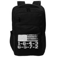 Usa Flag 18436572 Firing Order Small Block Engine V8 Block Gift Impact Tech Backpack