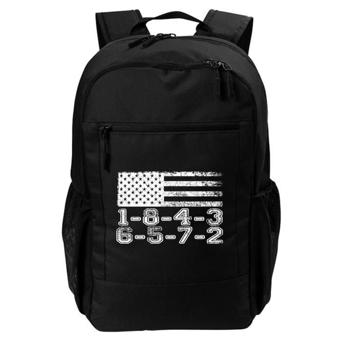 Usa Flag 18436572 Firing Order Small Block Engine V8 Block Gift Backpack