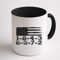 Usa Flag 18436572 Firing Order Small Block Engine V8 Block Gift Mug