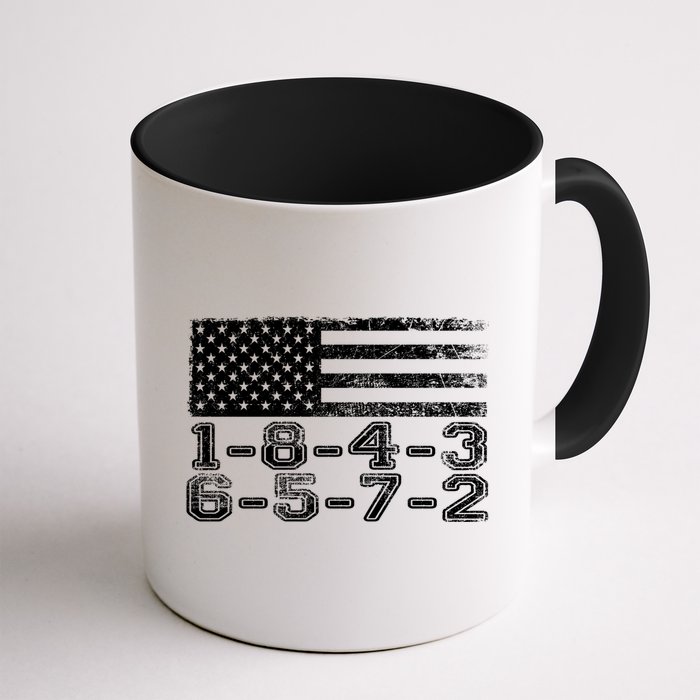 Usa Flag 18436572 Firing Order Small Block Engine V8 Block Gift Mug