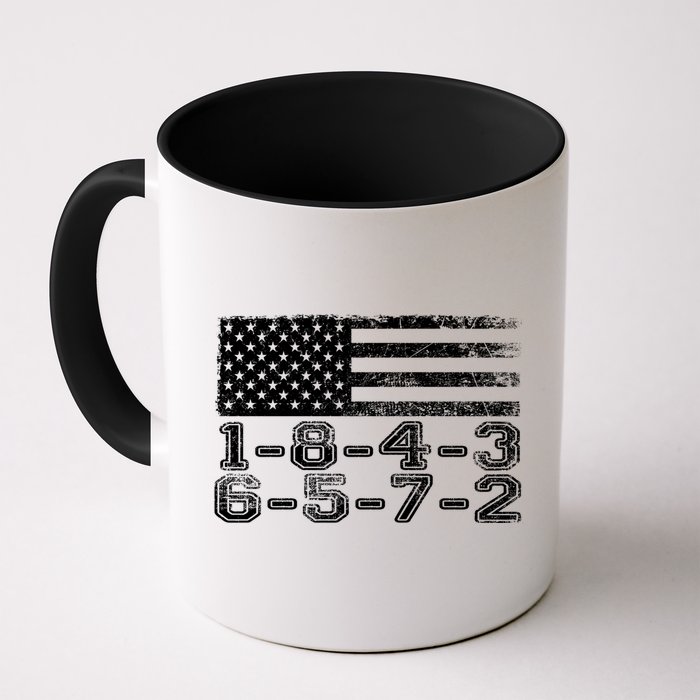 Usa Flag 18436572 Firing Order Small Block Engine V8 Block Gift Mug