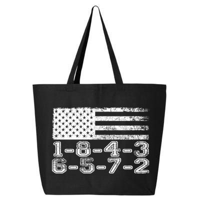 Usa Flag 18436572 Firing Order Small Block Engine V8 Block Gift 25L Jumbo Tote