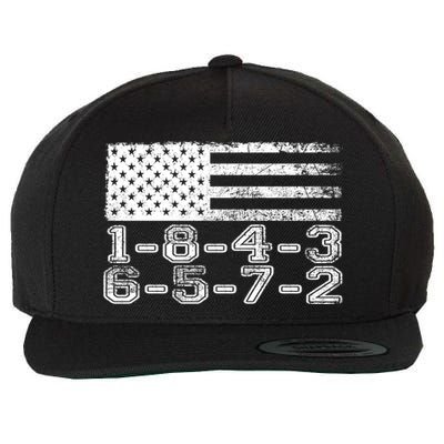 Usa Flag 18436572 Firing Order Small Block Engine V8 Block Gift Wool Snapback Cap