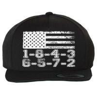 Usa Flag 18436572 Firing Order Small Block Engine V8 Block Gift Wool Snapback Cap