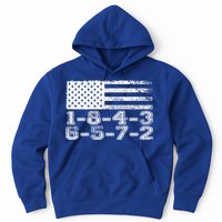 Usa Flag 18436572 Firing Order Small Block Engine V8 Block Gift Hoodie