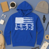 Usa Flag 18436572 Firing Order Small Block Engine V8 Block Gift Hoodie